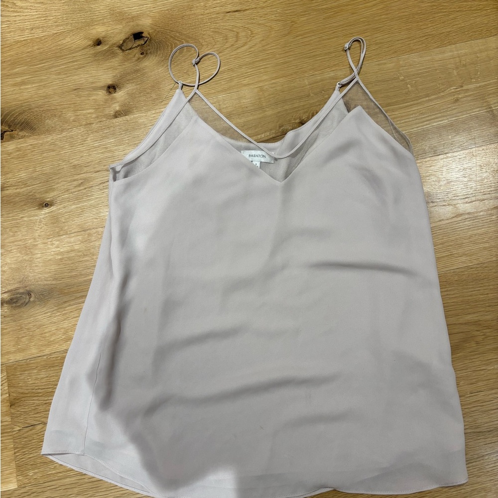 Women's Babaton Pink tank blouse